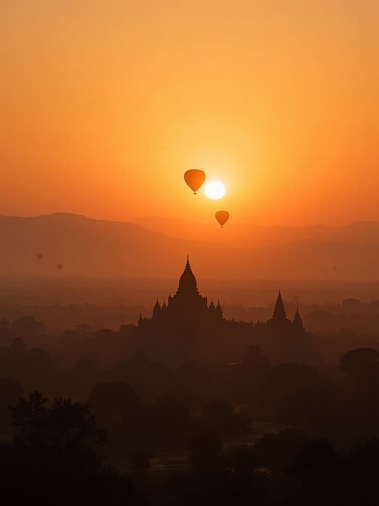 Bagan sunrise